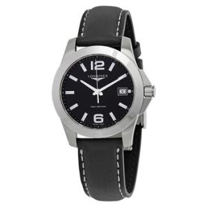 Conquest Black Dial Watch L33774583