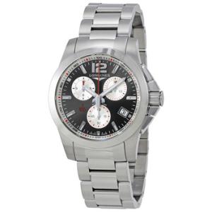Conquest Chronograph Grey Dial Watch L3.700.4.79.6