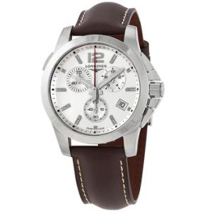 Conquest Chronograph Quartz Silver Dial Watch L3.702.4.76.5