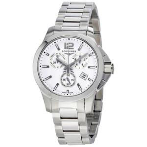 Conquest Chronograph White Dial Watch L33794166