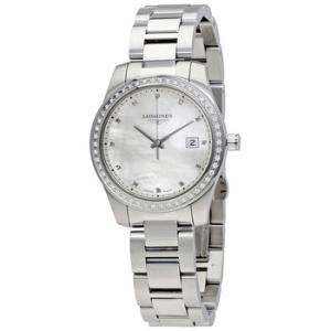 Conquest Mother of Pearl Dial Watch L3.401.0.87.6