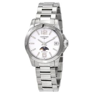 Conquest Quartz White Dial Watch L33804166