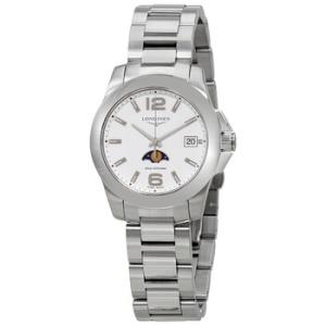 Conquest Quartz White Dial Watch L33814166