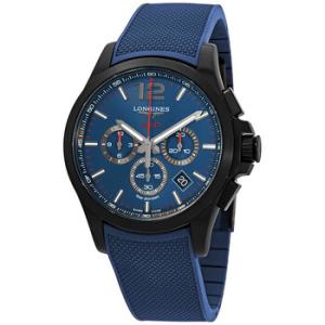 Conquest V.H.P. Chronograph Quartz Blue Dial Watch L37272969
