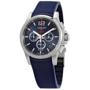 Conquest V.H.P. Chronograph Quartz Blue Dial Watch L3.727.4.96.9