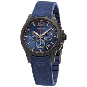 Conquest V.H.P. Perpetual Chronograph Quartz Blue Dial Watch L37172969