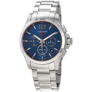 Conquest V.H.P. Perpetual Chronograph Quartz Blue Dial Watch L37174966