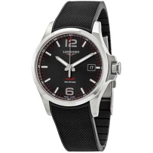 Conquest V.H.P. Perpetual Quartz Black Dial Watch L37264569