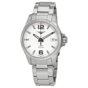 Conquest V.H.P. Silver Dial Watch L3.716.4.76.6