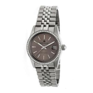 Constance Automatic Pewter Sunray Dial Watch EM1503