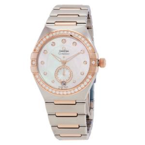 Constellation Automatic Chronometer Diamond Mother of Pearl Dial Watch 131.25.34.20.55.001