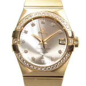 Constellation Automatic Chronometer Diamond Silver Dial Watch 123.55.38.21.52.002