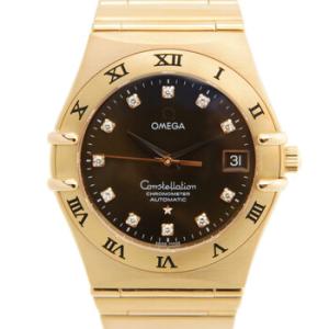 Constellation Automatic Diamond Brown Dial Watch 1103.60.00