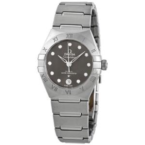 Constellation Automatic Diamond Grey Dial Watch 131.10.29.20.56.001