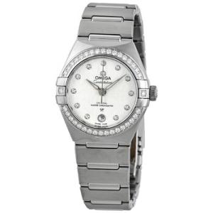 Constellation Automatic Diamond Silver Dial Watch 131.15.29.20.52.001
