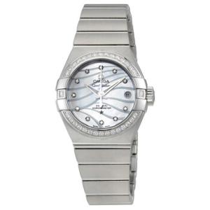 Constellation CoAxial Automatic Mother of Pearl Dial Watch 123.15.27.20.55.002