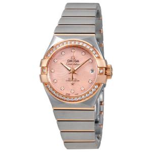 Constellation Coral Mother of Pearl Dial Watch 123.25.27.20.57.004
