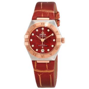 Constellation Diamond Red Dial Watch 131.23.29.20.99.002