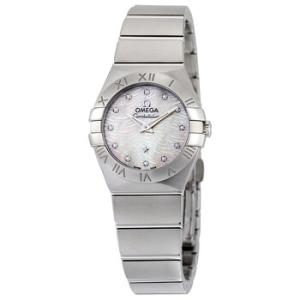 Constellation Mother of Pearl Dial Watch 123.10.24.60.55.004