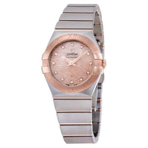 Constellation Pink Mother of Pearl Dial Watch 123.20.27.60.57.004