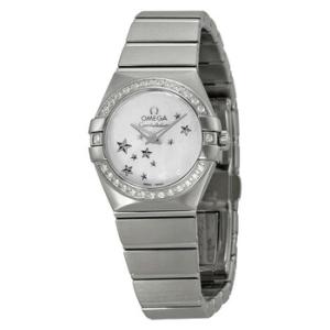 Constellation Star Mother of Pearl Dial Stainless Steel Watch