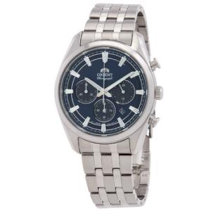Contemporary Chronograph Blue Dial Watch RATX0303L