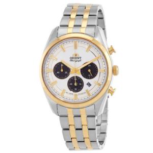 Contemporary Chronograph White Dial Watch RATX0302S10B