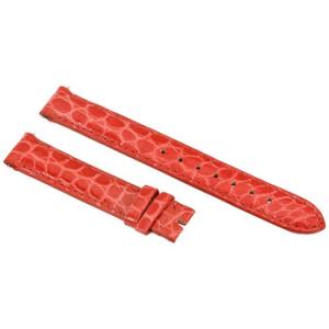 Coral 14 MM Alligator Leather Strap
