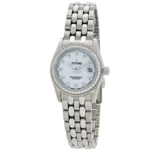 Cosmo Automatic White Dial Watch 729 SDB307