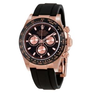 Cosmograph Daytona Black Dial Automatic Oysterflex Watch 116515BKPSR