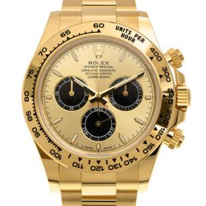 Cosmograph Daytona Chronograph Automatic Chronometer Gold Dial Watch