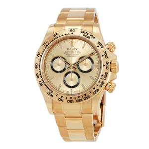 Cosmograph Daytona Chronograph Automatic Chronometer Gold Dial Watch