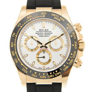 Cosmograph Daytona Chronograph Automatic Chronometer White Dial Watch 116518WSR