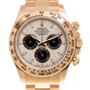 Cosmograph Daytona Chronograph Automatic Meteorite  Black Dial Watch 116505MTSO