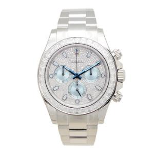 Cosmograph Daytona Diamond Pave Dial Platinum Watch 116576TBR