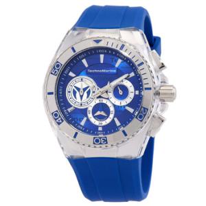 Cruise California Chronograph Quartz Blue And Grey Dial Watch TM118121