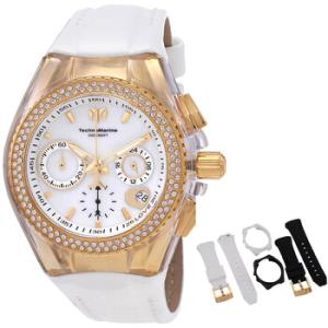 Cruise Chronograph Quartz Crystal White Dial Watch TM117046