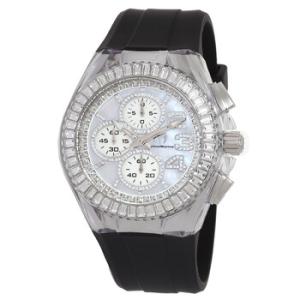 Cruise Chronograph Quartz Crystal White Dial Watch TM121023