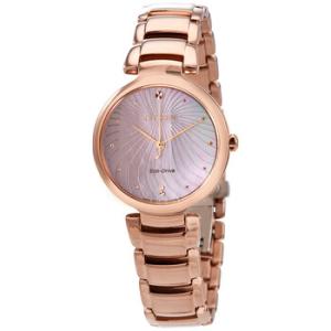 Crystal Mother of Pearl Dial Watch EM085381Y
