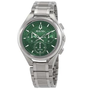 Curv Chronograph Quartz Green Dial Watch 96A297