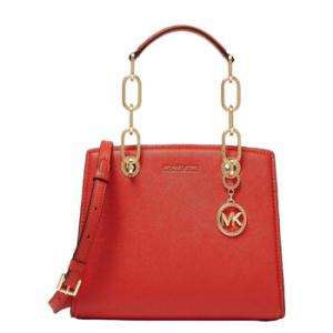 Cynthia Small Leather Satchel Bag