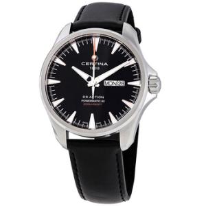 DS Action DayDate Automatic Black Dial Watch C032.430.16.051.00