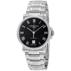DS Caimano Automatic Black Dial Watch C0174071105300