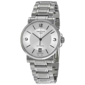 DS Caimano Automatic Silver Dial Watch C0174071103700
