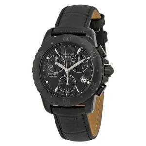 DS First Chronograph Quartz Black Dial Watch C538.7084.46.61