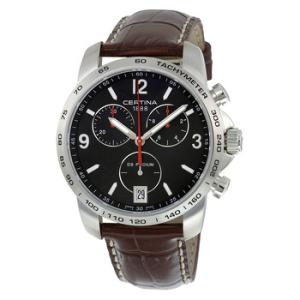 DS Podium Chronograph Black Dial Watch C0014171605700