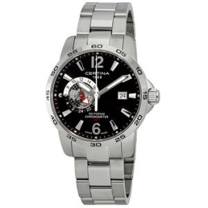 DS Podium GMT Black Dial Watch C034.455.11.057.00
