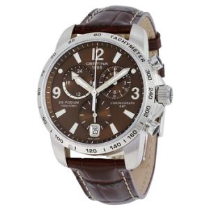 DS Podium GMT Brown Dial Watch C0016391629700