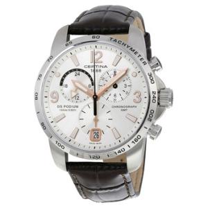 DS Podium GMT Silver Dial Quartz Watch C0016391603701