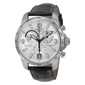DS Podium GMT Silver Dial Watch C0016391603700